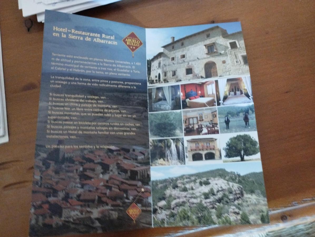 Hotel Rural Abuelo Rullo Terriente Εξωτερικό φωτογραφία